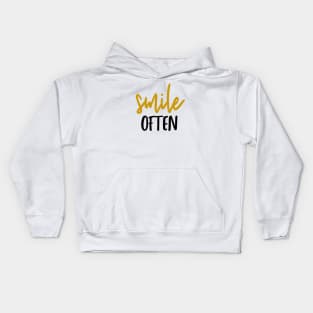 Smile Often Kids Hoodie